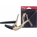Каподастер за класическа китара Stagg SCPX-FL CLWOOD цвят дърво