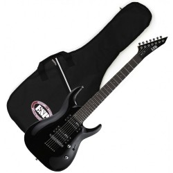 Електрическа китара 7 струни ESP-MH-17KIT BLK + калъф