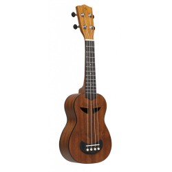 Укулеле сопрано STAGG US-TIKI AH + калъф