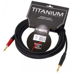 Инструментален кабел TI-0600 PSP- Titanium instrumental cable 6m жак-жак gold contacts