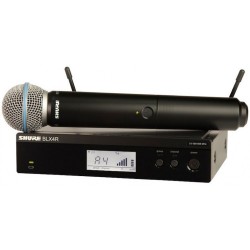 Микрофон вокален безжичен SHURE BLX24RE/B58 