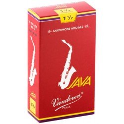 Платък за алт саксофон VANDOREN  1.5 JAVA RED CUT SR2615R