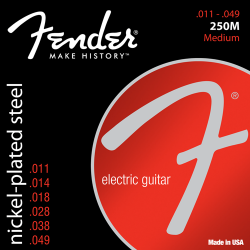  Струни за електрическа китара Fender 250M 11-49 ball end