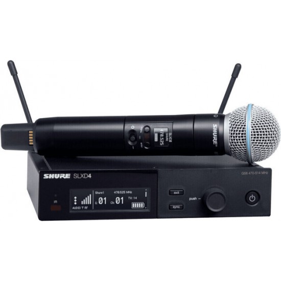 Безжичен микрофон Shure SLXD24E/B58