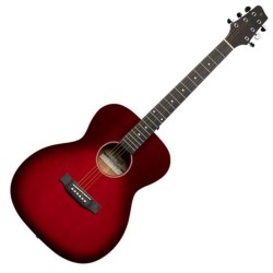 Акустична китара STAGG SA35 A-TR червена