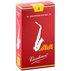 Платък за алт саксофон VANDOREN-SR262R модел 2 JAVA RED CUT