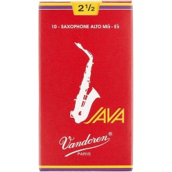 Платък за алт саксофон VANDOREN-SR2625R модел 2.5 JAVA RED CUT