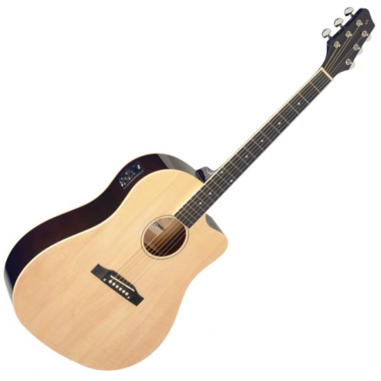 Електро-акустична китара STAGG SA35 DSCE-N