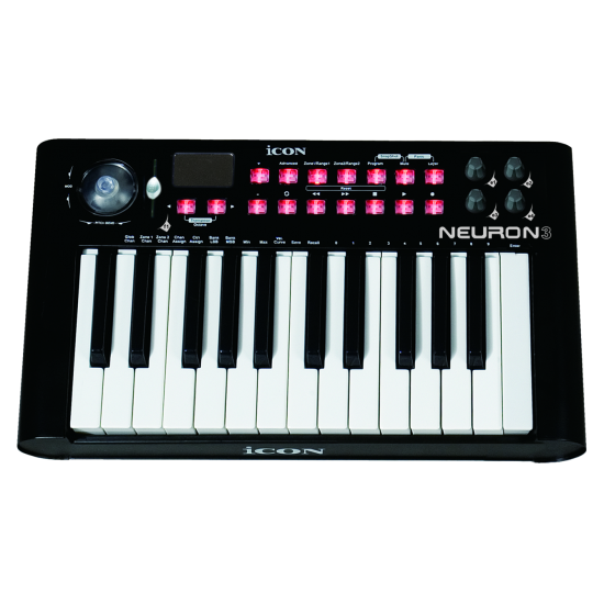 Клавиатура миди MIDI iCON Digital USA - Модел NEURON-3G2