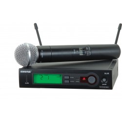 Микрофонна система безжична SHURE - Модел SLX24E/SM58