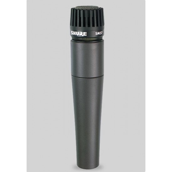 Инструментален микрофон кардиоиден динамичен SHURE - Модел SM57-LCE