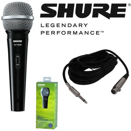Микрофон вокален динамичен SHURE - Модел SV100