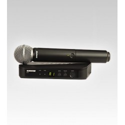 Вокален безжичен микрофон SHURE - Модел BLX24E/SM58