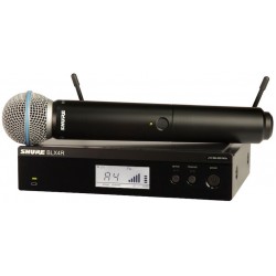 Вокален безжичен микрофон SHURE - Модел BLX24RE/B58   