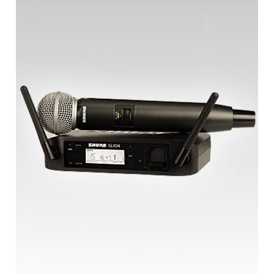 Вокален безжичен микрофон дигитален SHURE - Модел GLXD24E/SM58-Z2    