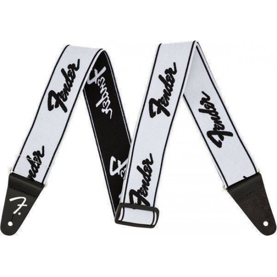 Колан за китара двулицев FENDER RUNNING LOGO WEIGHLESS - ластичен Колан за китара двулицев FENDER RUNNING LOGO WEIGHLESS - ластичен