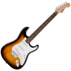 Squier Bullet Strat HT Електрическа китара – LRL - Brown Sunburst