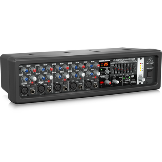 Смесителен пулт с вграден усилвател - PMP550M - Power 500 W Mono, 4 ohm миксер Смесителен пулт с вграден усилвател - PMP550M - Power 500 W Mono, 4 ohm миксер