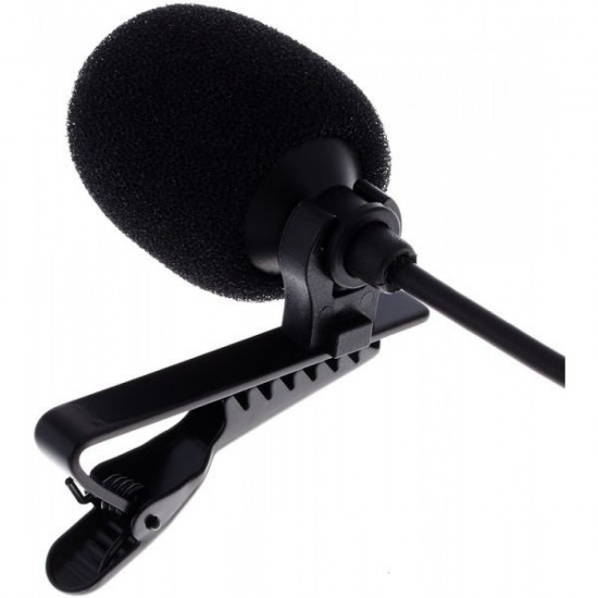 Микрофон тип брошка SHURE CVL-B C-TQ със щипка / lavalier Микрофон тип брошка SHURE CVL-B C-TQ със щипка / lavalier