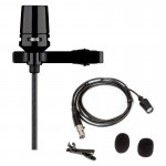 Микрофон тип брошка SHURE CVL-B C-TQ със щипка / lavalier Микрофон тип брошка SHURE CVL-B C-TQ със щипка / lavalier