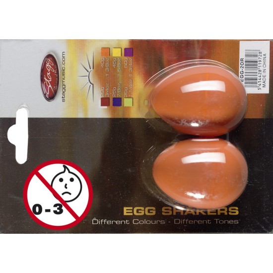 Маракаси тип яйце - чифт STAGG - Модел EGG-2 OR   