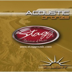 Струни за акустична китара 6 STAGG - Модел AC-1048-BR     