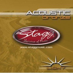 Струни за акустична китара 6 STAGG - Модел AC-1254-BR     
