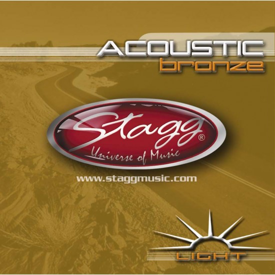 Струни за акустична китара 6 STAGG - Модел AC-1254-BR     