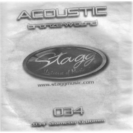 Струна единична акустична китара бронз STAGG - Модел BRW-034