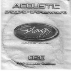 Струна бронз акустична китара STAGG - Модел PBW-026