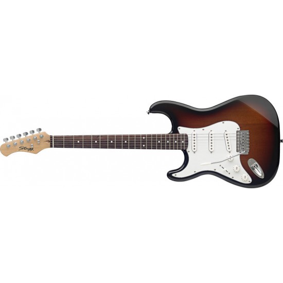 Електрическа китара за лява ръка STAGG - Модел S300LH-SB 6 струни