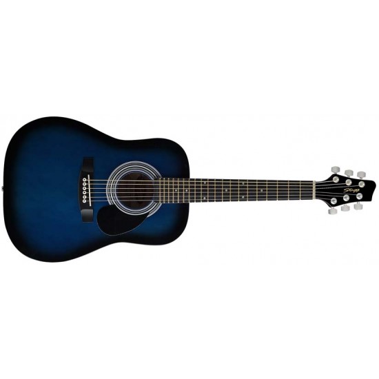 Акустична китара STAGG - Модел SW201 1/2 BLS 