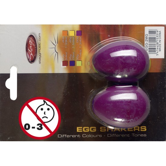 Маракаси тип яйце - чифт STAGG - Модел EGG-2 MG   