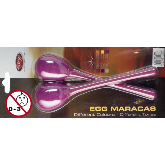 Маракаси тип яйце с дръжка чифт STAGG - Модел EGG-MA L/MG  