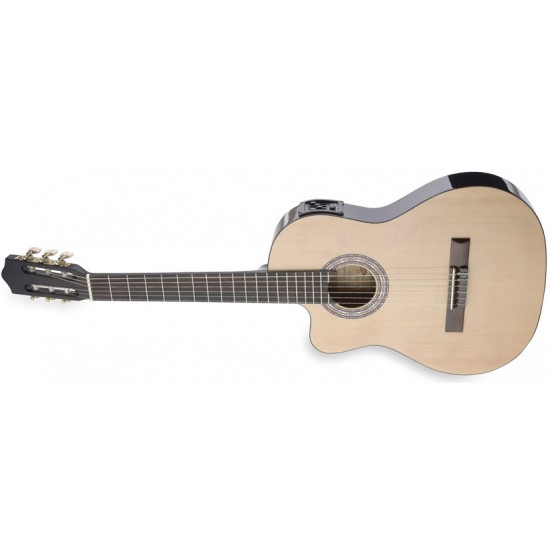 Класическа китара за лява ръка STAGG - Модел C546TCE-LH N
