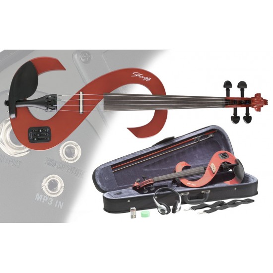 Цигулка електрическа STAGG - Модел EVN 4/4 TR  