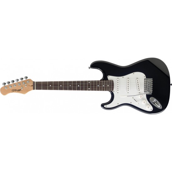 Електрическа китара STAGG - Модел S300 3/4 LH BK 6 струни