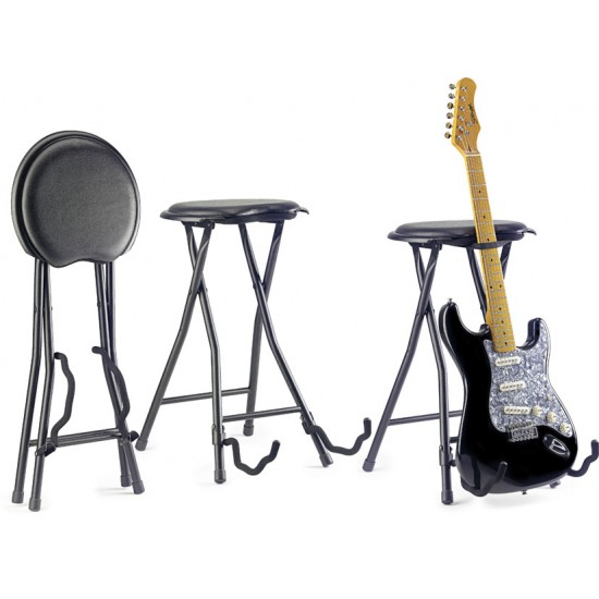 Стол за китарист със стойка за китара STAGG - модел GIST-300