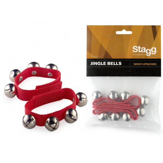 Звънчета гривна чифт STAGG - Модел SWRB4 S/RD   