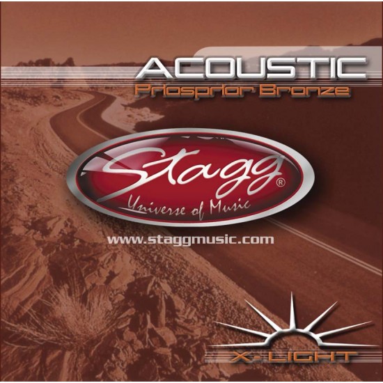 Струни за акустична китара 6 STAGG - Модел AC-1048-PH     