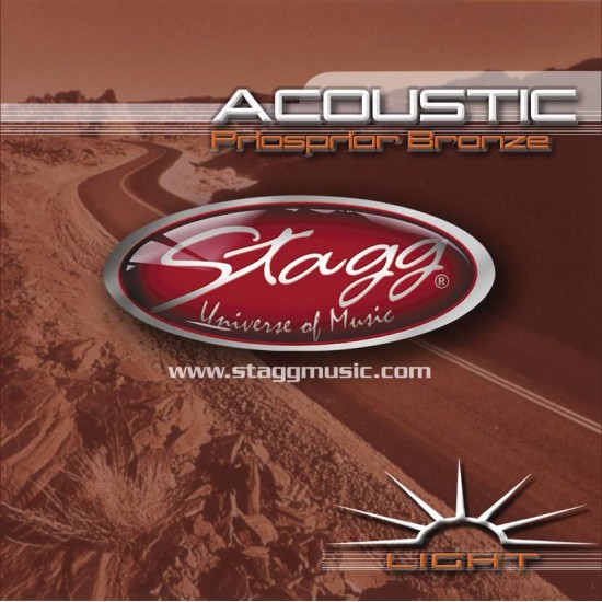 Струни за акустична китара 6 STAGG - Модел AC-1254-PH     