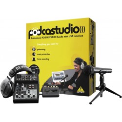 Пулт смесител BEHRINGER - Модел PODCASTUDIO USB