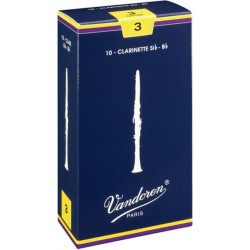 Платък за кларинет Bb 1 VANDOREN - Модел CR101 Vandoren