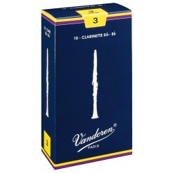 Платък за кларинет Bb 3 VANDOREN - Модел CR103 Vandoren