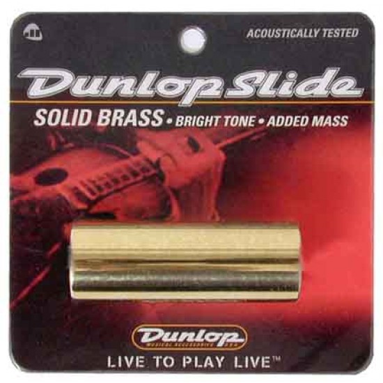 Слайдър за китара DUNLOP - Модел 222 SLIDE BRASS SLIDE 