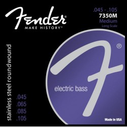 Струни за бас китара  FENDER - Модел 7350M  E-Bass stainless steel 
