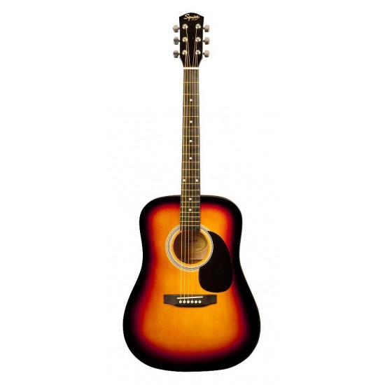 Акустична китара FENDER - Модел Squier SA-105 - Sunburst с метални струни