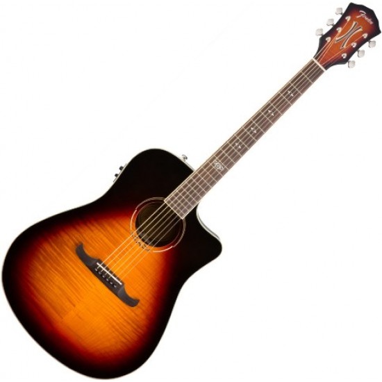 Fender T-Bucket 300-CE Flame Maple 3TS - eлектро-акустична китара от MusicShop