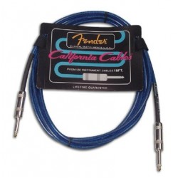 Инструментален кабел 3м FENDER - Модел California Cable Blue Cable Adapters 3м 