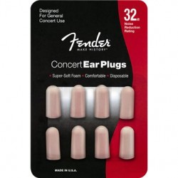Тапи за уши FENDER - Модел Concert Series Foam Ear Plugs 